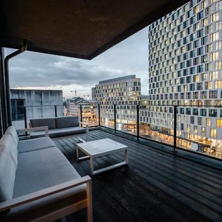 Apartment With Stunning View In City Center Bryssel Exteriör bild
