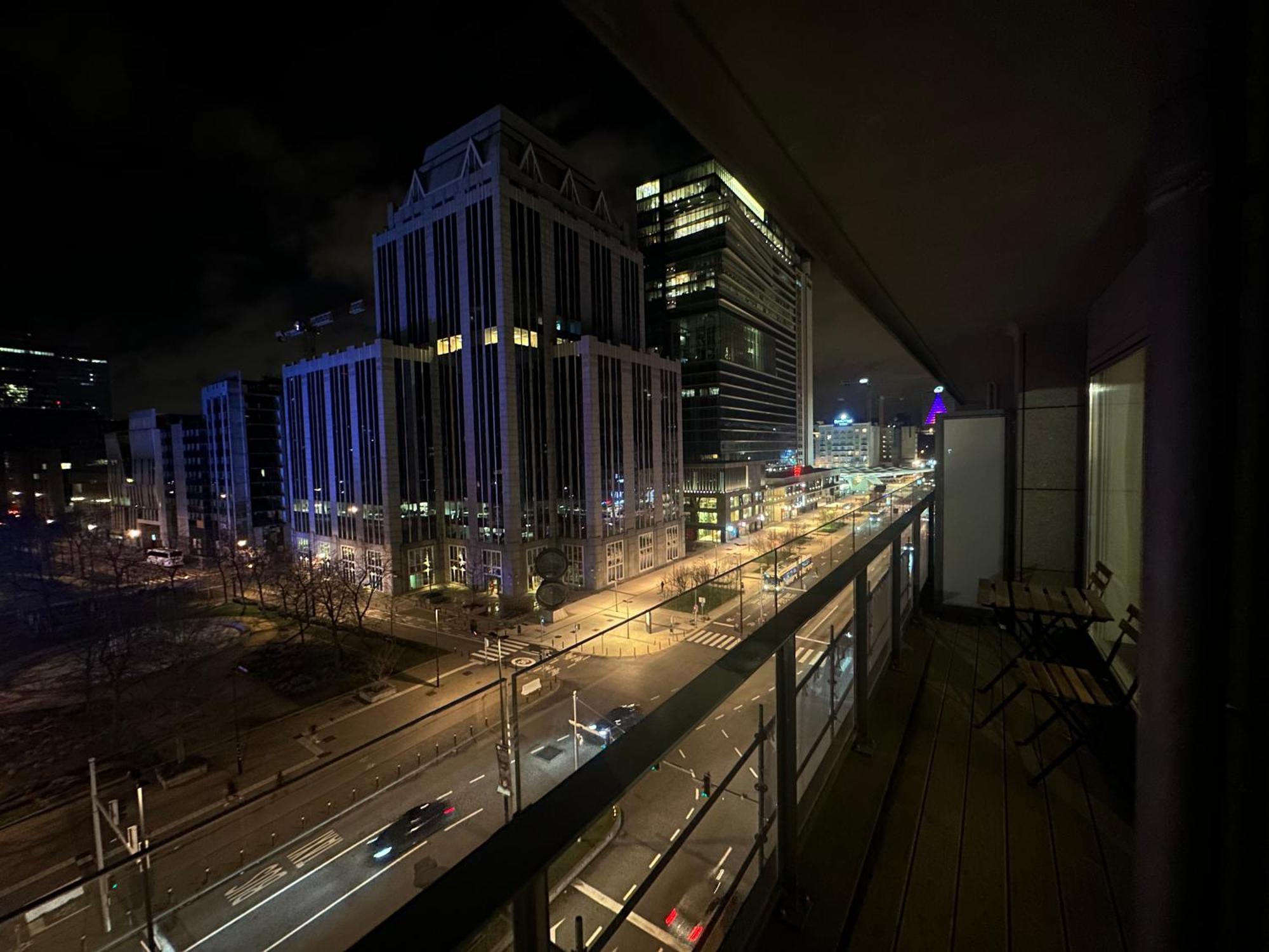 Apartment With Stunning View In City Center Bryssel Exteriör bild